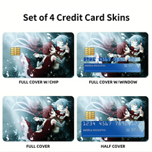Load image into Gallery viewer, Puella Magi Madoka Magica Sayaka Miki Credit Card Skins (4-in-1 Pack)