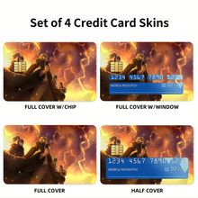 Load image into Gallery viewer, Raijinshuu Credit Card Skins (4-in-1 Pack)