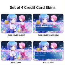 Load image into Gallery viewer, Ram&Rem夜 Credit Card Skins (4-in-1 Pack)
