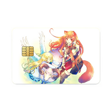 Load image into Gallery viewer, Raphtalia and Filo Credit Card Skins (4-in-1 Pack)