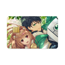 Load image into Gallery viewer, Raphtalia and Iwatani Credit Card Skins (4-in-1 Pack)