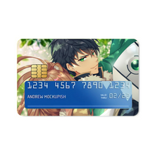 Load image into Gallery viewer, Raphtalia and Iwatani Credit Card Skins (4-in-1 Pack)