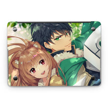 Load image into Gallery viewer, Raphtalia and Iwatani Macbook Skin