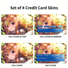 Load image into Gallery viewer, Raphtalia Credit Card Skins (4-in-1 Pack)
