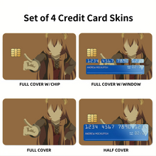 Load image into Gallery viewer, Raphtalia from The Rising of the Shield Hero for Dekstop Credit Card Skins (4-in-1 Pack)