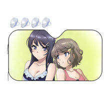 Load image into Gallery viewer, Rascal Does Not Dream of Bunny Girl Senpai Car Sunshade