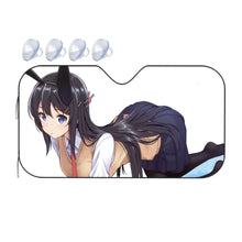 Load image into Gallery viewer, Rascal Does Not Dream Of Bunny Girl Senpai Car Sunshade