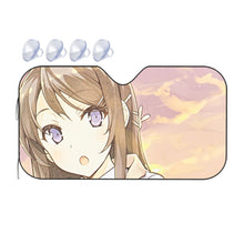 Load image into Gallery viewer, Rascal Does Not Dream of Bunny Girl Senpai Car Sunshade
