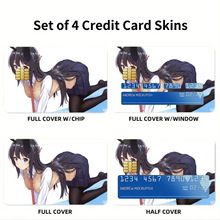 Load image into Gallery viewer, Rascal Does Not Dream Of Bunny Girl Senpai Credit Card Skins (4-in-1 Pack)