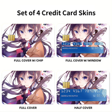 Load image into Gallery viewer, Rascal Does Not Dream Of Bunny Girl Senpai Credit Card Skins (4-in-1 Pack)