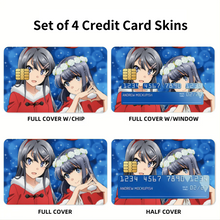 Load image into Gallery viewer, Rascal Does Not Dream Of Bunny Girl Senpai Credit Card Skins (4-in-1 Pack)