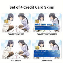 Load image into Gallery viewer, Rascal Does Not Dream of Bunny Girl Senpai Credit Card Skins (4-in-1 Pack)