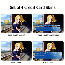 Load image into Gallery viewer, Rascal Does Not Dream of Bunny Girl Senpai Credit Card Skins (4-in-1 Pack)