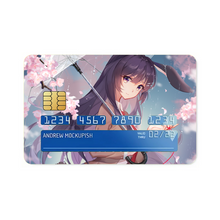 Load image into Gallery viewer, Rascal Does Not Dream Of Bunny Girl Senpai Credit Card Skins (4-in-1 Pack)