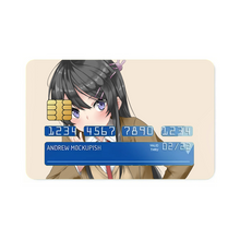 Load image into Gallery viewer, Rascal Does Not Dream Of Bunny Girl Senpai Credit Card Skins (4-in-1 Pack)