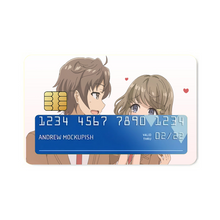 Load image into Gallery viewer, Rascal Does Not Dream of Bunny Girl Senpai Credit Card Skins (4-in-1 Pack)