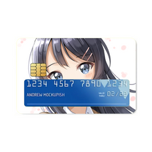 Load image into Gallery viewer, Rascal Does Not Dream of Bunny Girl Senpai Credit Card Skins (4-in-1 Pack)