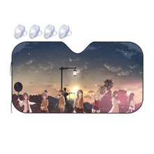 Load image into Gallery viewer, Rascal Does Not Dream of Bunny Girl Senpai Mai Sakurajima, Sakuta Azusagawa, Rio Futaba, Kaede Azusagawa, Tomoe Koga Car Sunshade