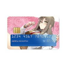 Load image into Gallery viewer, Rascal Does Not Dream of Bunny Girl Senpai Rio Futaba Credit Card Skins (4-in-1 Pack)
