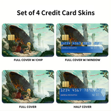 Load image into Gallery viewer, Reg & Riko Credit Card Skins (4-in-1 Pack)