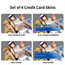 Load image into Gallery viewer, Rei,Saeko and Saya Credit Card Skins (4-in-1 Pack)
