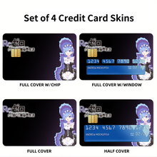 Load image into Gallery viewer, Rem Credit Card Skins (4-in-1 Pack)