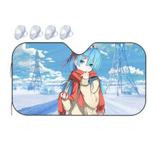 Load image into Gallery viewer, Rem Winter :3  Car Sunshade