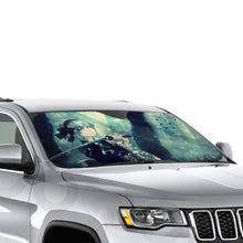 Load image into Gallery viewer, Restless Fighter Car Sunshade