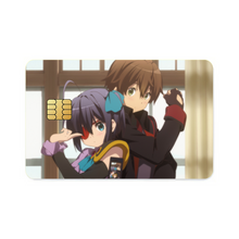 Load image into Gallery viewer, Rikka Takanashi and Yuuta Togashi cosplay Credit Card Skins (4-in-1 Pack)