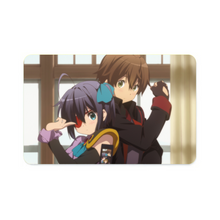 Load image into Gallery viewer, Rikka Takanashi and Yuuta Togashi cosplay Credit Card Skins (4-in-1 Pack)