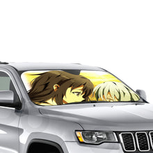 Load image into Gallery viewer, Rimuru Tempest and Shizue Izawa Car Sunshade