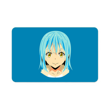 Load image into Gallery viewer, Rimuru Tempest Face ( Blue Background ) Credit Card Skins (4-in-1 Pack)