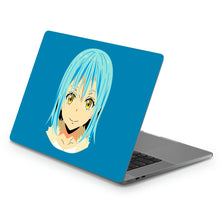Load image into Gallery viewer, Rimuru Tempest Face ( Blue Background )  Macbook Skin