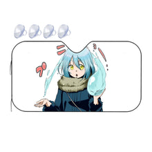 Load image into Gallery viewer, Rimuru Tempest in human form play with slime form Car Sunshade