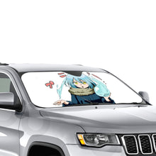 Load image into Gallery viewer, Rimuru Tempest in human form play with slime form Car Sunshade