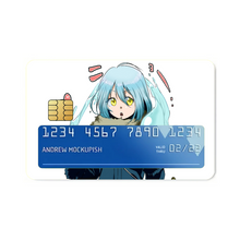 Load image into Gallery viewer, Rimuru Tempest in human form play with slime form  Credit Card Skins (4-in-1 Pack)