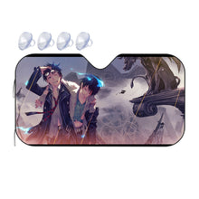 Load image into Gallery viewer, Rin and Yukio Okumura Car Sunshade