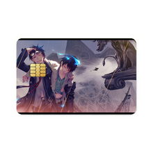 Load image into Gallery viewer, Rin and Yukio Okumura Credit Card Skins (4-in-1 Pack)