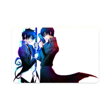 Load image into Gallery viewer, Rin and Yukio Okumura Credit Card Skins (4-in-1 Pack)