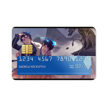 Load image into Gallery viewer, Rin and Yukio Okumura Credit Card Skins (4-in-1 Pack)