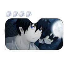 Load image into Gallery viewer, Rin Okumura and Kuro Car Sunshade