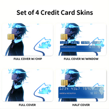 Load image into Gallery viewer, Rin Okumura Credit Card Skins (4-in-1 Pack)