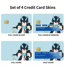 Load image into Gallery viewer, Rin Okumura Credit Card Skins (4-in-1 Pack)