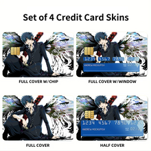 Load image into Gallery viewer, Rin Okumura Credit Card Skins (4-in-1 Pack)