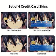 Load image into Gallery viewer, Rin Okumura Credit Card Skins (4-in-1 Pack)