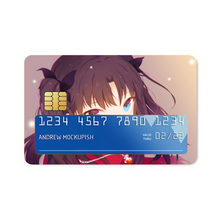 Load image into Gallery viewer, Rin Tohsaka Credit Card Skins (4-in-1 Pack)