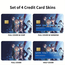 Load image into Gallery viewer, Rin,Yukio and Shiemi Credit Card Skins (4-in-1 Pack)