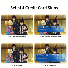 Load image into Gallery viewer, Rin,Yukio and Shiemi Credit Card Skins (4-in-1 Pack)