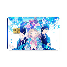 Load image into Gallery viewer, Rin,Yukio and Shiemi Credit Card Skins (4-in-1 Pack)