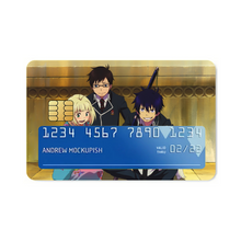 Load image into Gallery viewer, Rin,Yukio and Shiemi Credit Card Skins (4-in-1 Pack)